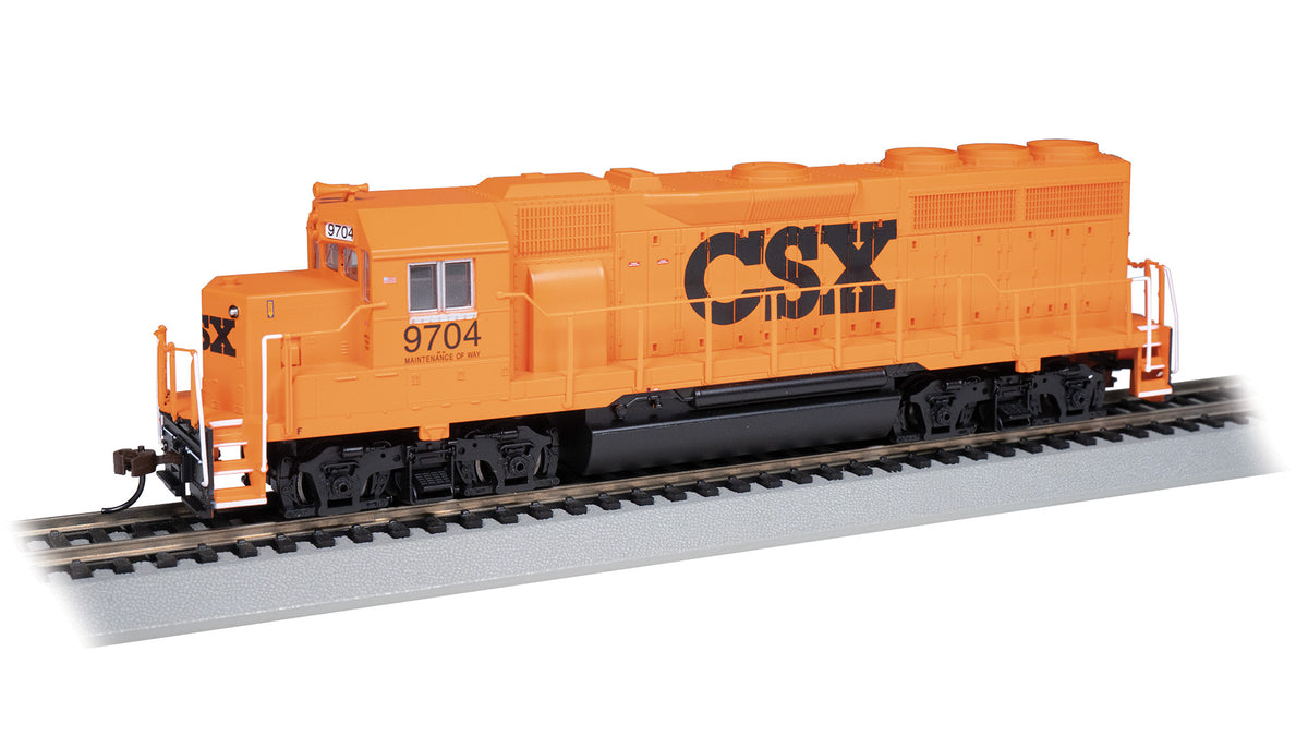 Bachmann HO EMD GP40 - CSX #9704 (MOW) — product view 1