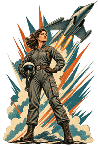 Vintage Aviation Pin-Up Edition 03 artwork close-up