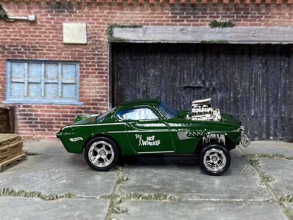 Volvo P1800 Gasser Hot Wheels diecast actual item photo 1 of 4
