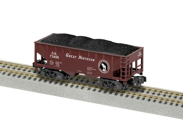 Lionel S Scale Great Northern 2-Bay Hopper #73456 - 44097 — exact product reference