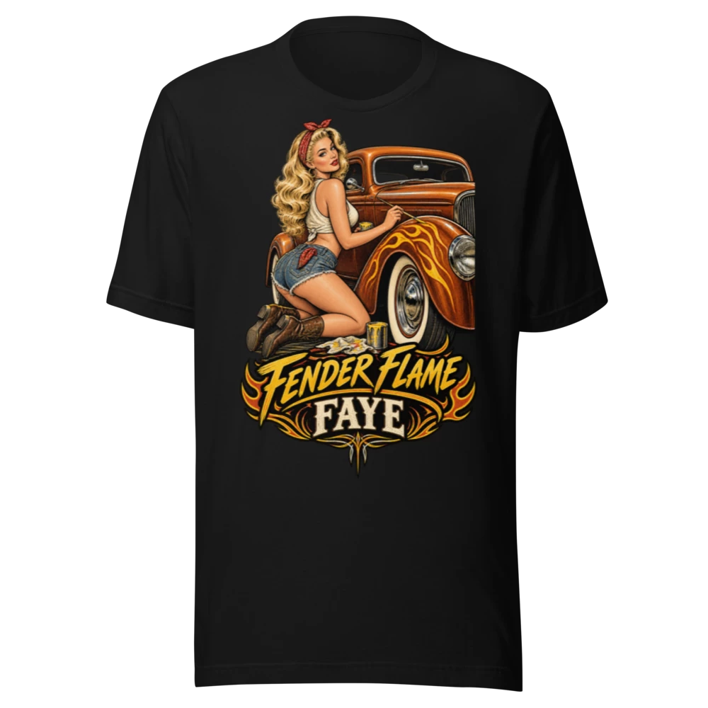 Fender Flame Faye product mockup