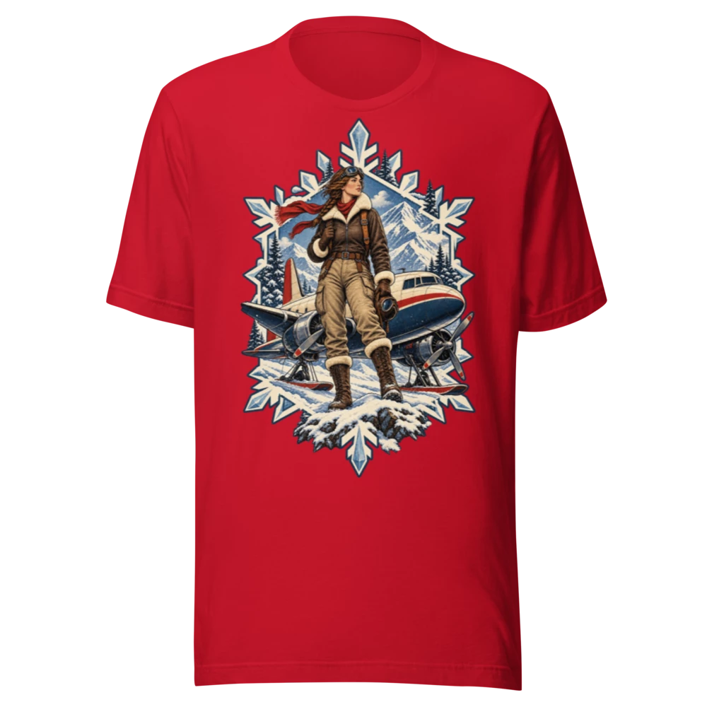 US Service Aviation Heroine 47 T-Shirt product mockup