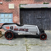 Loose Hot Wheels - Mo-Stash Hot Rod - Gray and Black