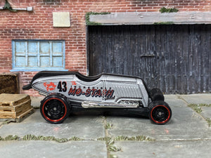 Loose Hot Wheels - Mo-Stash Hot Rod - Gray and Black