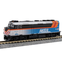 F40PH Chicago Metra #183 “Village of Itasca” (176-9108) exact product view 2
