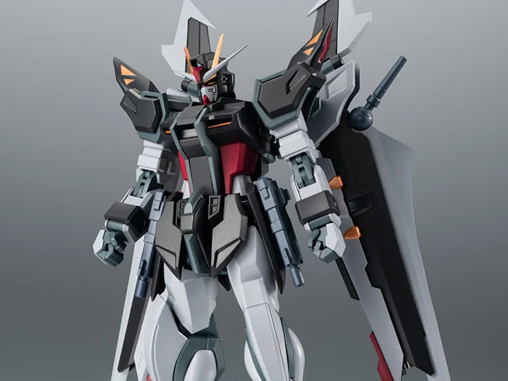 Bandai Mobile Suit Gundam SEED C.E. 73 Stargazer Robot Spirits GAT-X105E+AQM/E-X09S Strike Noir Gundam (Ver. A.N.I.M.E.) — product view 1