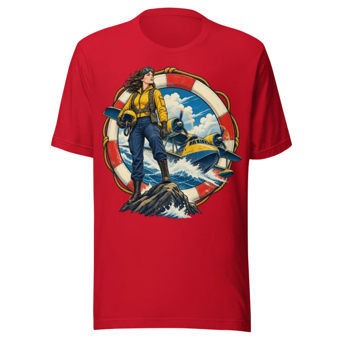 US Service Aviation Heroine 36 T-Shirt product mockup
