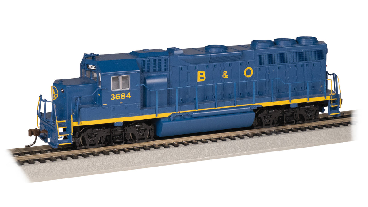 Bachmann HO EMD GP40 - Baltimore & Ohio #3684 — product view 1
