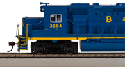 Bachmann HO EMD GP40 - Baltimore & Ohio #3684 — product view 2