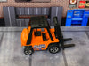 Loose Hot Wheels - Construction Forklift - Orange Marcus Construction