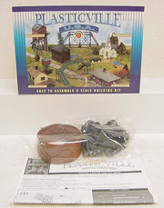 Bachmann O Scale Plasticville Water Tower Building Kit - product and package