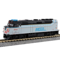 F40PH Metra #104 “City of Chicago” (176-CHICAGO) exact product view 2