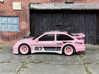 1987 Ford Sierra Cosworth custom Hot Wheels, actual item alternate angle