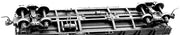 Central Valley HO 40-Foot Freight Car Underframe Kits – 3-Pack — completed example 2