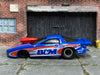 Custom Hot Wheels - Pro Stock Firebird Drag Car -Blue, Red and White B&M - Black and Chrome Mag Wheels - Rubber Tires