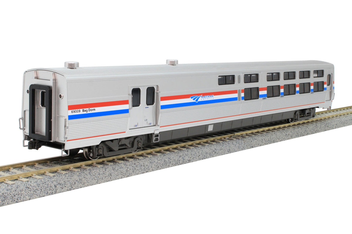 Kato HO Scale Amtrak Viewliner II Baggage-Dorm Phase III #69009 — exact product view