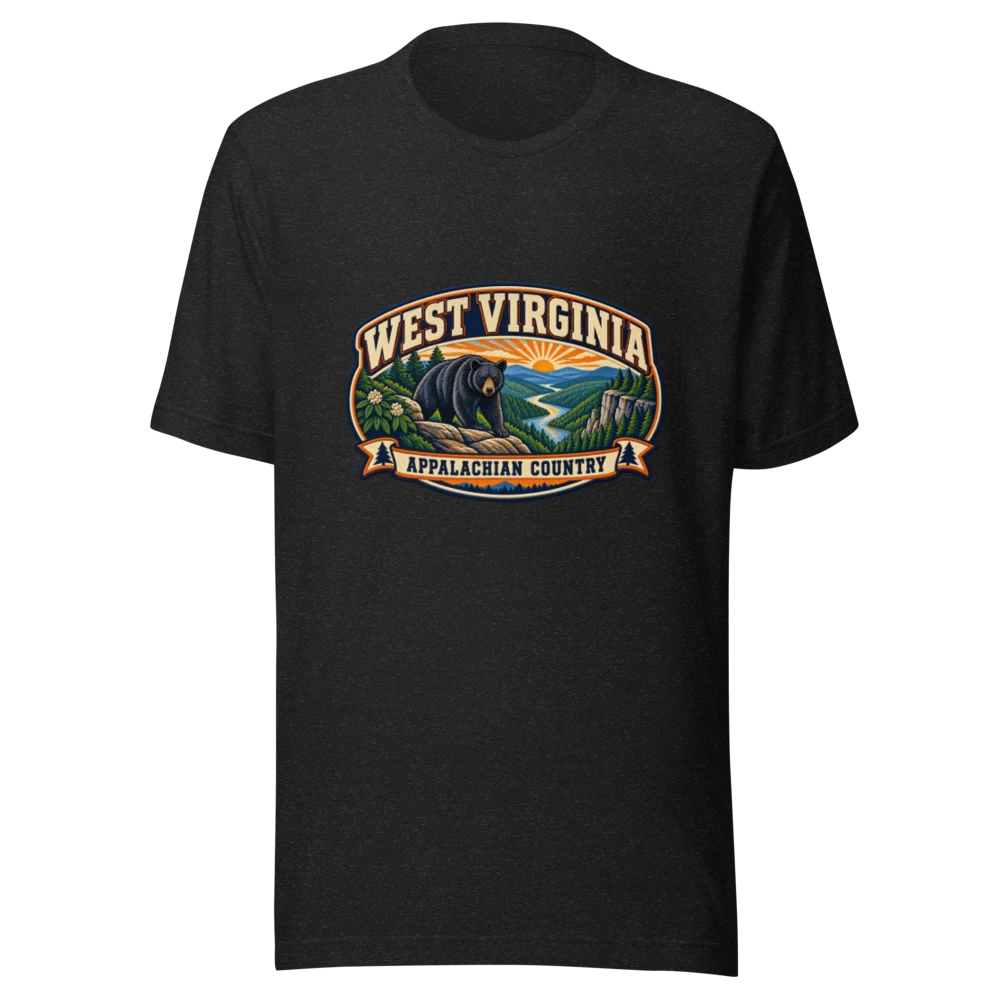 West Virginia State Heritage Premium T-Shirt product mockup