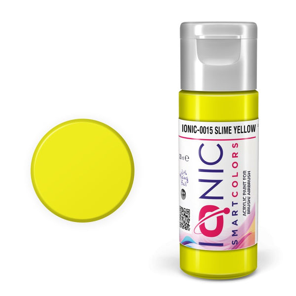 AMMO by Mig Jimenez MIGI0015 IONIC SLIME YELLOW 20 mL acrylic paint — exact product image
