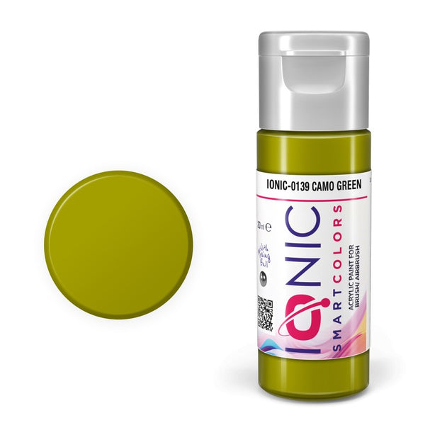 AMMO by Mig Jimenez MIGI0139 IONIC CAMO GREEN 20 mL acrylic paint — exact product image