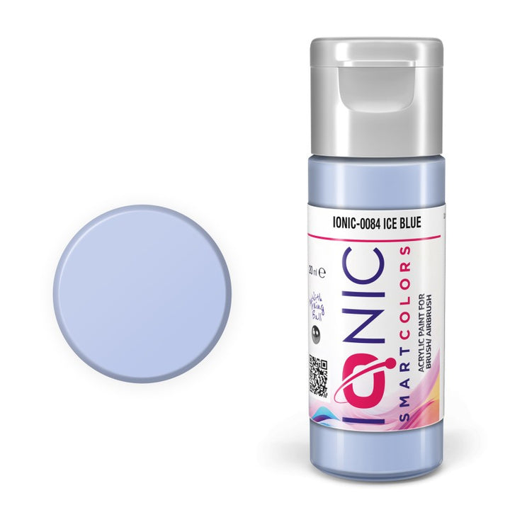 AMMO by Mig Jimenez MIGI0084 IONIC ICE BLUE 20 mL acrylic paint — exact product image