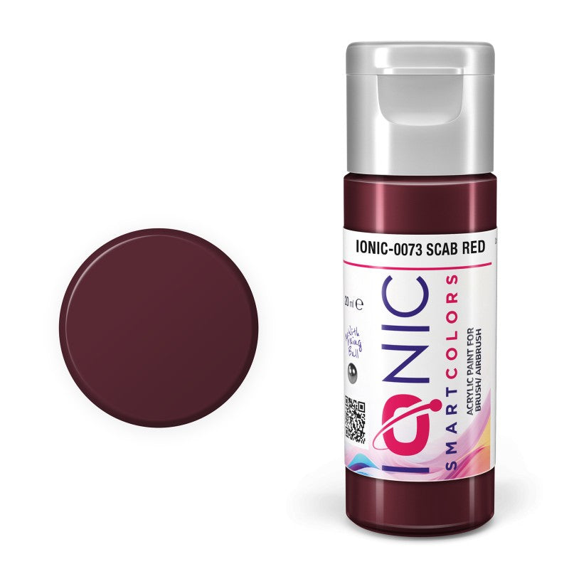 AMMO by Mig Jimenez MIGI0073 IONIC SCAB RED 20 mL acrylic paint — exact product image