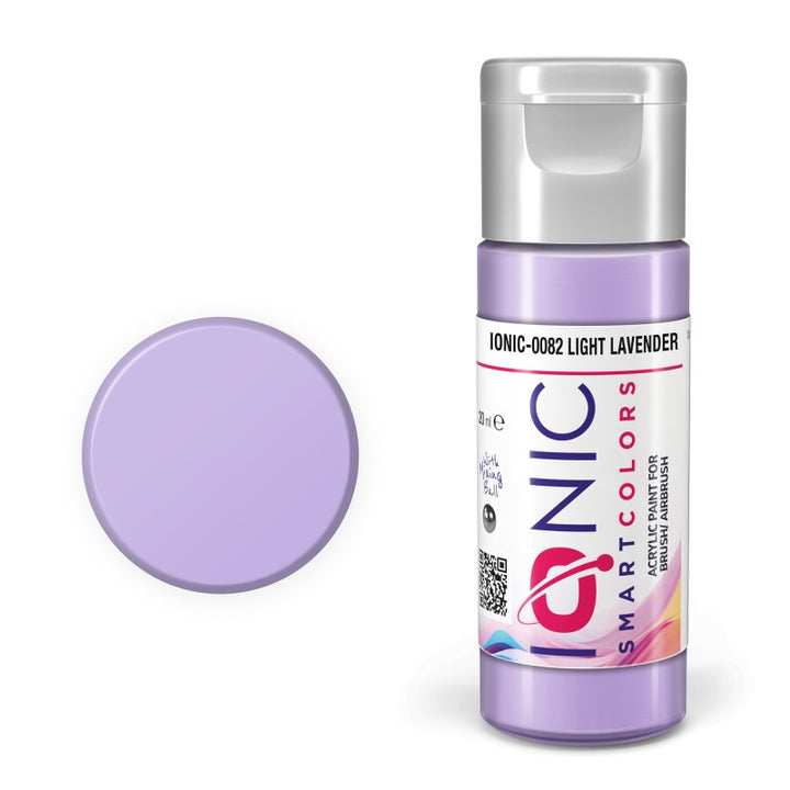 AMMO by Mig Jimenez MIGI0082 IONIC LIGHT LAVENDER 20 mL acrylic paint — exact product image