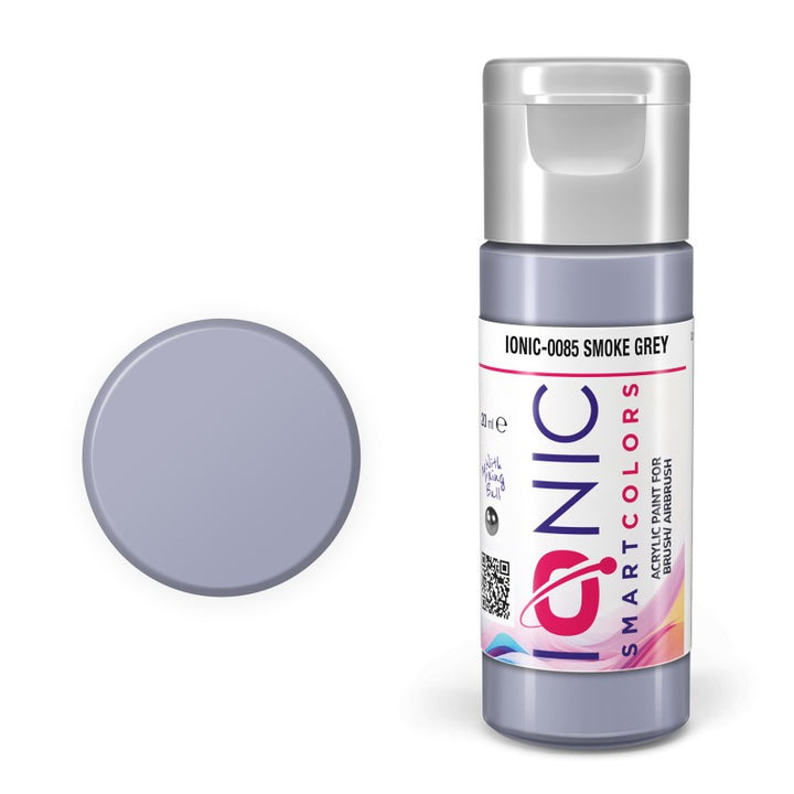 AMMO by Mig Jimenez MIGI0085 IONIC SMOKE GREY 20 mL acrylic paint — exact product image