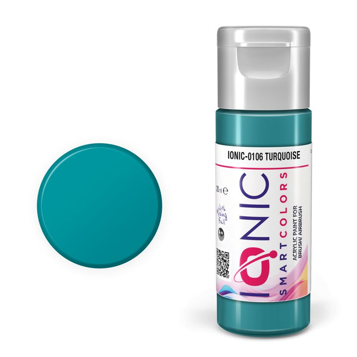 AMMO by Mig Jimenez MIGI0106 IONIC TURQUOISE 20 mL acrylic paint — exact product image