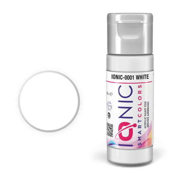 AMMO by Mig Jimenez MIGI0001 IONIC WHITE 20 mL acrylic paint — exact product image