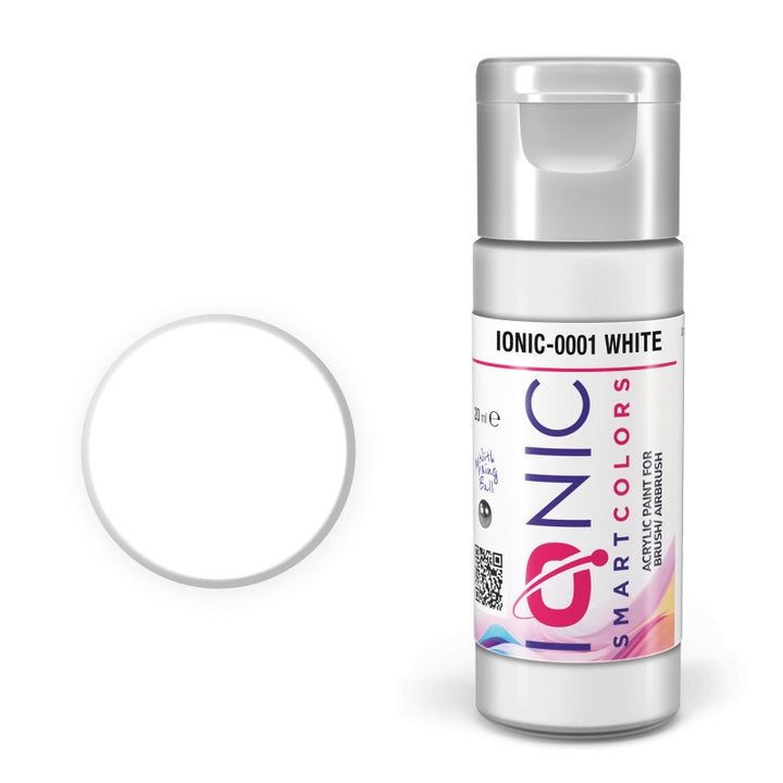 AMMO by Mig Jimenez MIGI0001 IONIC WHITE 20 mL acrylic paint — exact product image