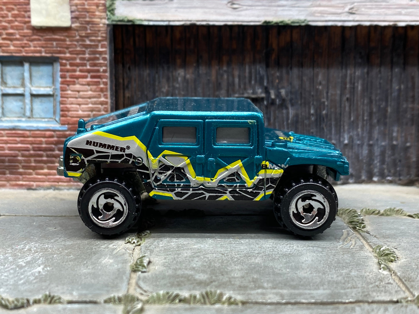 Loose Hot Wheels - Humvee - Teal