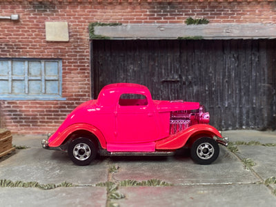 Loose Hot Wheels - 1934 Ford 3 Window - Pink Spectraflame