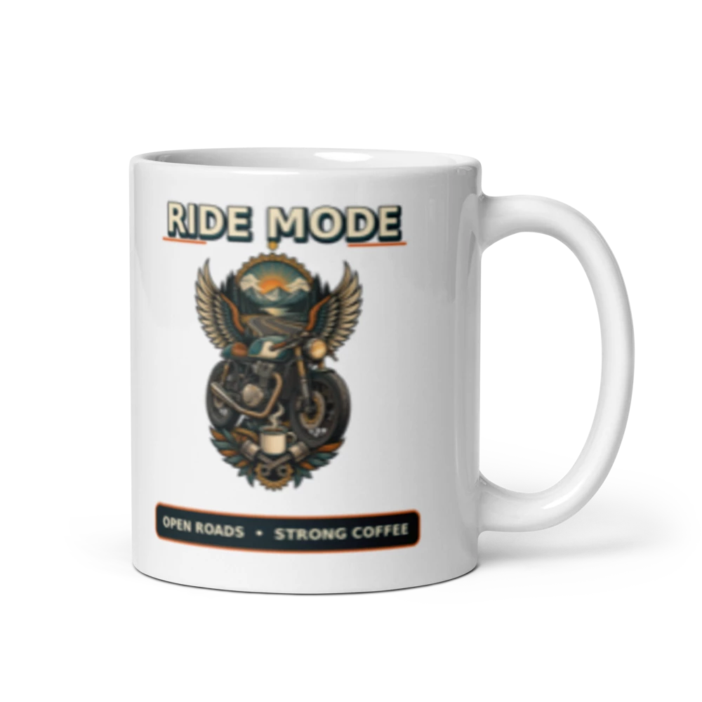 Ride Mode / Open Roads Strong Coffee product mockup