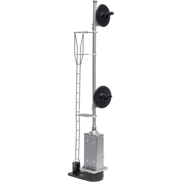 Atlas HO Scale Signal Searchlight Double Head US&S Cabinet (UP) Operating Signal - 70000087 — exact product view