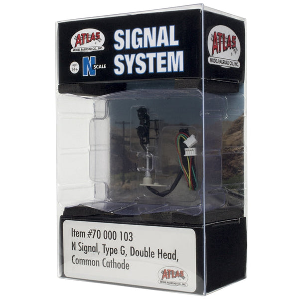 Atlas N Scale Signal Type G (Double Head) Operating Signal - 70000103 — exact product reference