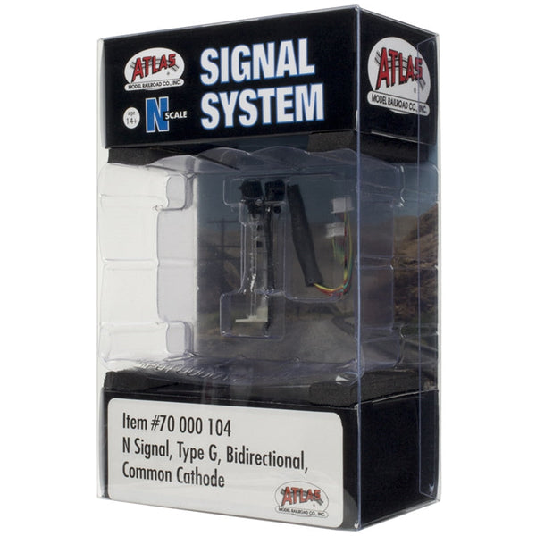 Atlas N Scale Signal Type G (Bi-Directional) Operating Signal - 70000104 — exact product reference
