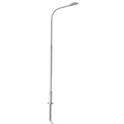 Atlas HO Scale Silver Single Arm Street Light Warm White 3 Pack — exact product view 2