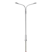 Atlas HO Scale Silver Double Arm Street Light Warm White 3 Pack — exact product reference