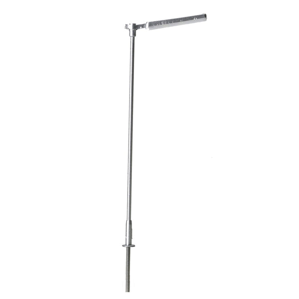 Atlas HO Scale Silver Single Arm Parking Lot Light Cool White 3 Pack — exact product view