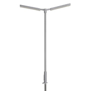 Atlas HO Scale Silver Double Arm Parking Lot Light Cool White 3 Pack — exact product reference