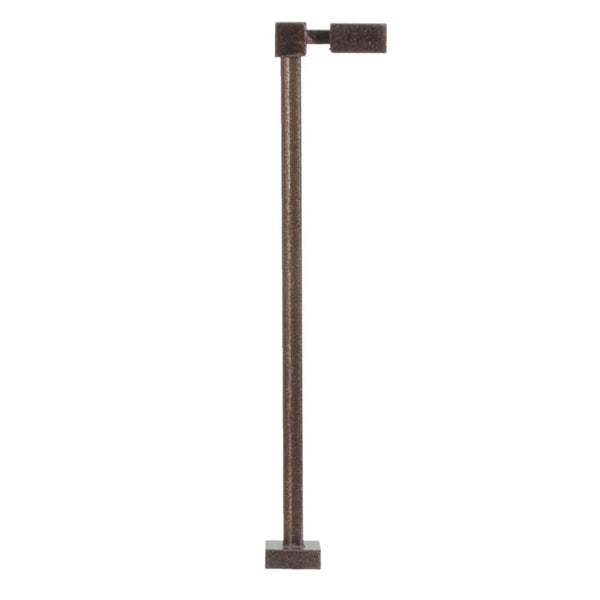 Atlas HO Scale Single Arm Square Light Bronze 15ft Cool White LED (3-pack) — exact product view