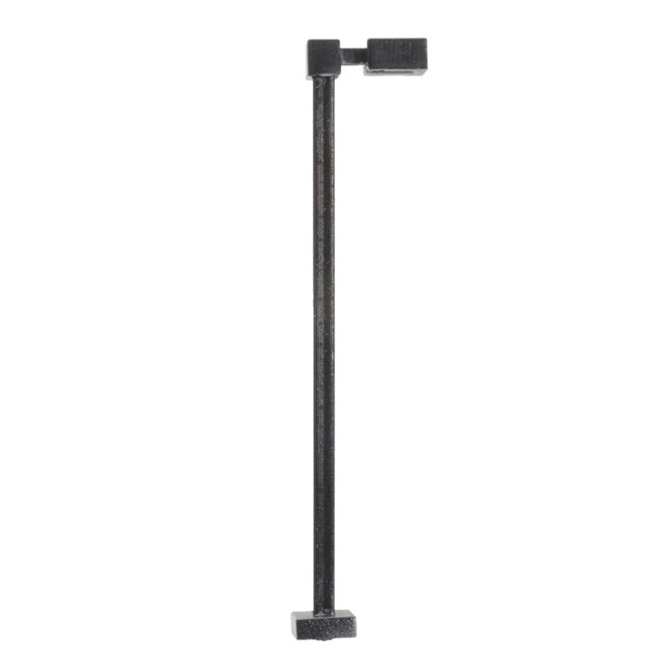 Atlas HO Scale Single Arm Square Light Black 15ft Warm LED (3-pack) — exact product reference