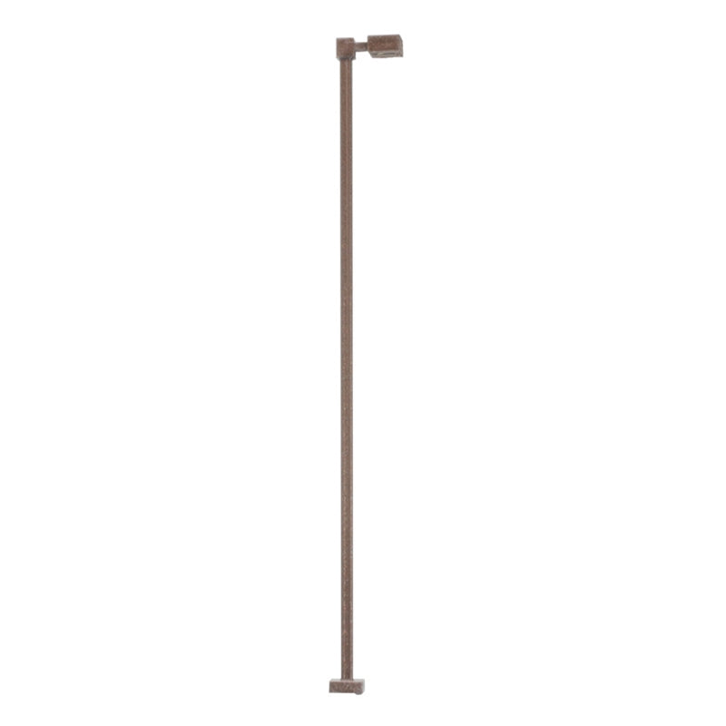Atlas HO Scale Single Arm Square Light Bronze 30ft Warm LED (3-pack) — exact product reference