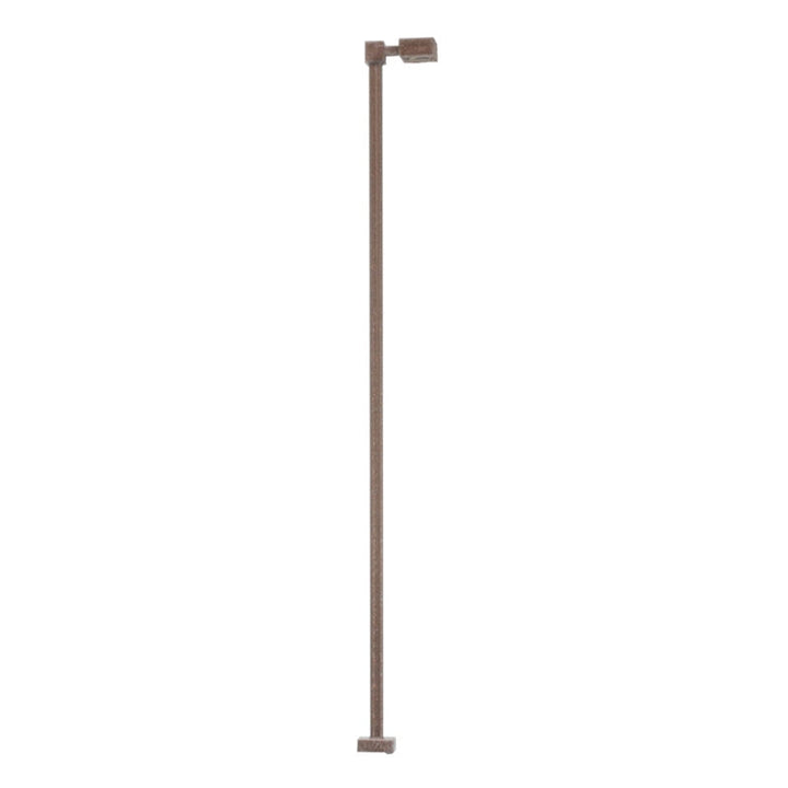 Atlas HO Scale Single Arm Square Light Bronze 30ft Warm LED (3-pack) — exact product reference