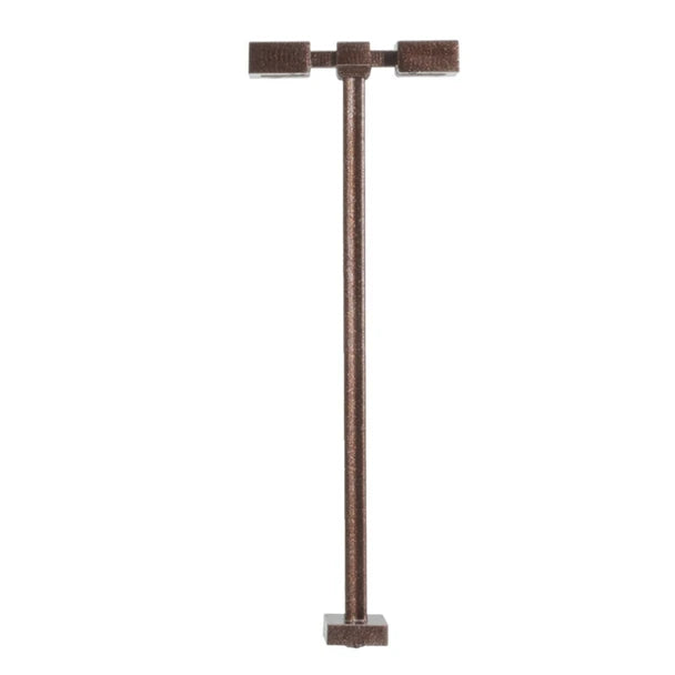 Atlas 70000210 HO Double Arm Square Light Bronze 15ft Cool White LED (3) — exact product view