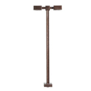 Atlas 70000210 HO Double Arm Square Light Bronze 15ft Cool White LED (3) — exact product view