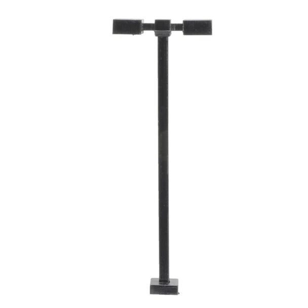 Atlas 70000212 HO Double Arm Square Light Black 15ft Cool White LED (3) — exact product view