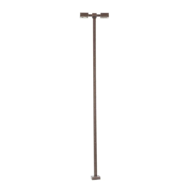 Atlas 70000214 HO Double Arm Square Light Bronze 30ft Cool White LED (3) — exact product view