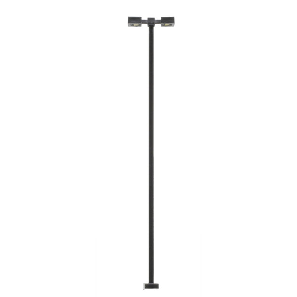 Atlas HO Scale Double Arm Square Light Black 30ft Cool White LED (3-pack) 70000216 — exact product reference