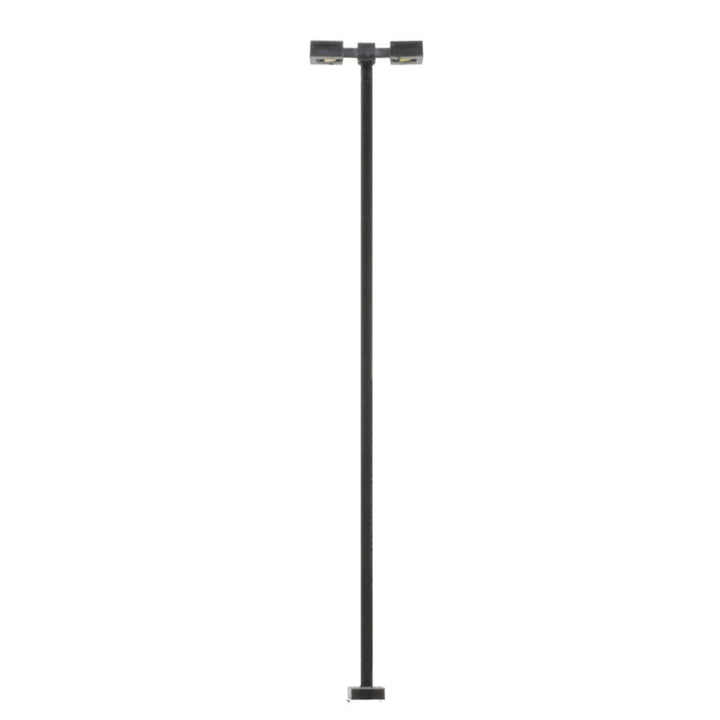 Atlas HO Scale Double Arm Square Light Black 30ft Cool White LED (3-pack) 70000216 — exact product reference